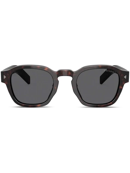 Солнцезащитные очки в квадратной оправе Prada Eyewear  brown