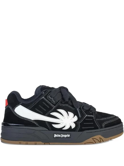 Замшевые кроссовки Palm Angels Venice black