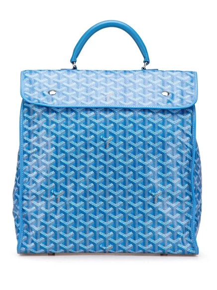 Рюкзак Goyardine Saint Leger, бывший в употреблении в 2006 году blue