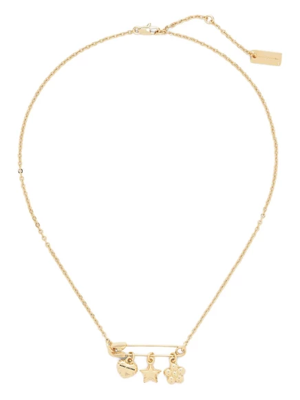 Женское колье Marc Jacobs The Balloon, золотистое