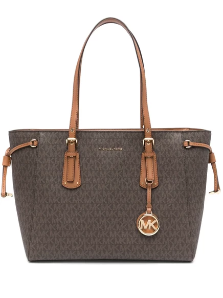 Женская сумка-тоут Michael Michael Kors Voyager, коричневая