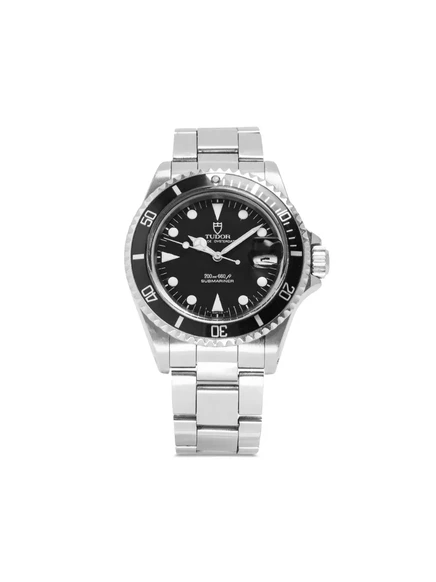 Подводная лодка Prince Oysterdate Submariner 40 мм, бывшая в употреблении в 1993 году в тюдоровском стиле black