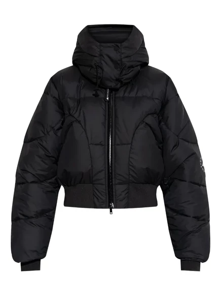 Женская стёганая куртка Adidas by Stella McCartney, черная