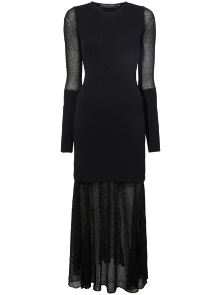 Женское платье Proenza Schouler Anita макси, черное