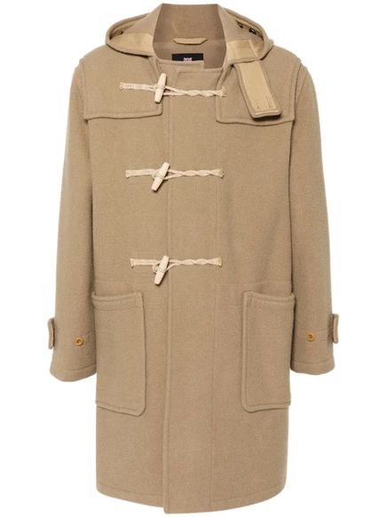 Шерстяное пальто Monty duffle coat neutrals