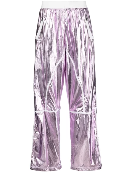 Ламинированные спортивные брюки от ТОМА ФОРДА  purple