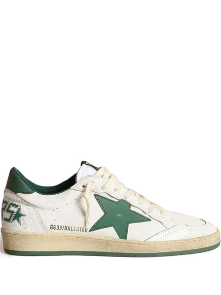 Звездные кроссовки Golden Goose Ball white