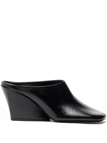 Женские мюли Proenza Schouler Slant кожаные, черные