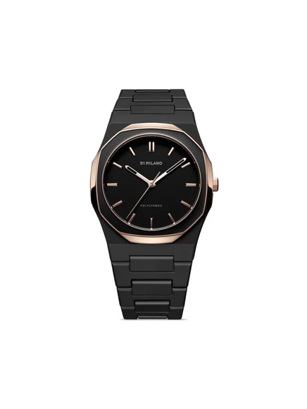 Часы d1 milano polycarbon 40,5 мм, черные