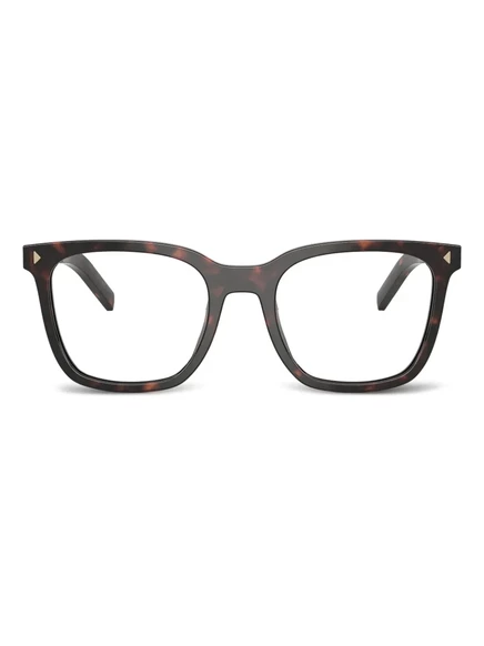 Очки в квадратной оправе Prada Eyewear brown