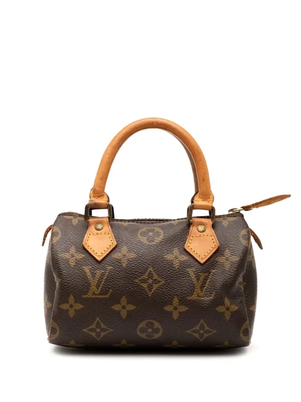 Сумка Louis Vuitton Mini Speedy HL 1992, коричневая