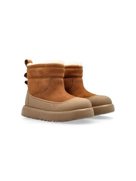 Детские ботинки UGG Kids Classic Mini замшевые, коричневые