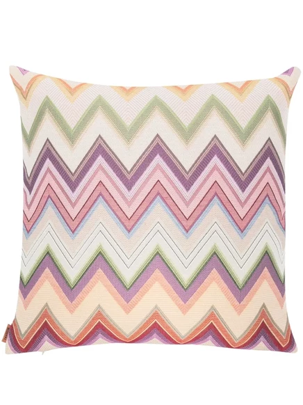 Подушка Missoni Home Zigzag хлопок/перо, нейтральная