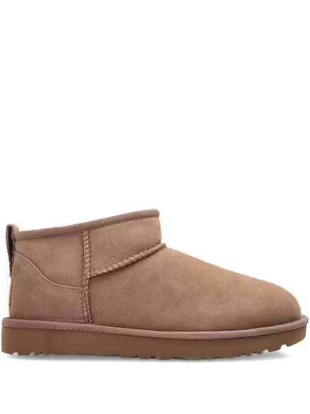 Женские замшевые ботинки UGG Ultra Mini, коричневые