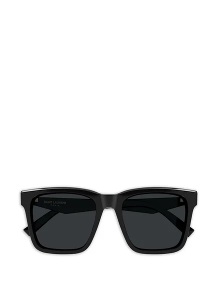 Женские очки Saint Laurent квадратные, черные