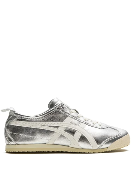 Кеды Onitsuka Tiger Mexico 66, серебристо-белые