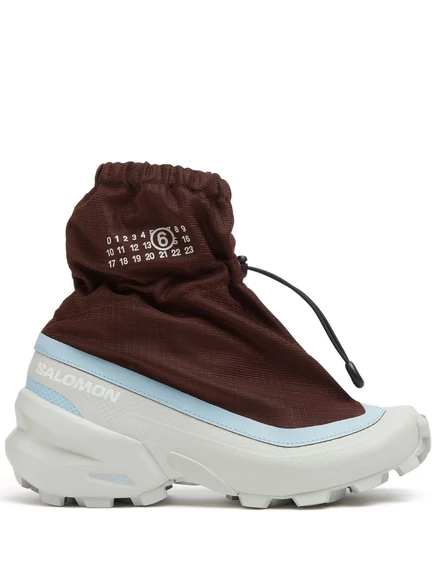 Кроссовки MM6 Maison Margiela x Salomon Cross, коричневые
