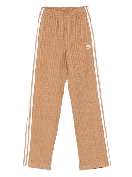 спортивные брюки adidas в три полосы brown
