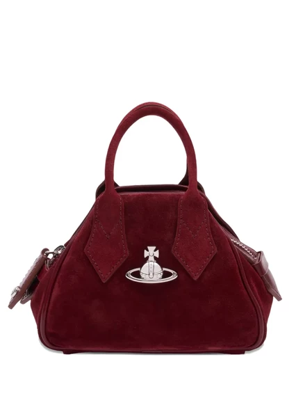 Женская сумка-тоут Vivienne Westwood Mini Yasmine, бордовая