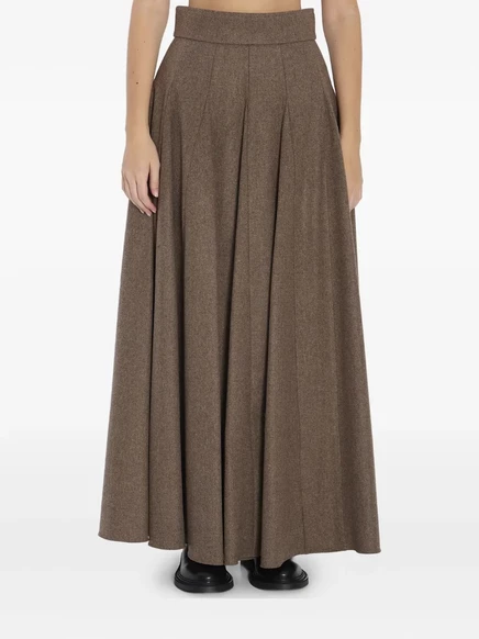 Женская юбка Max Mara Bellico, коричневая