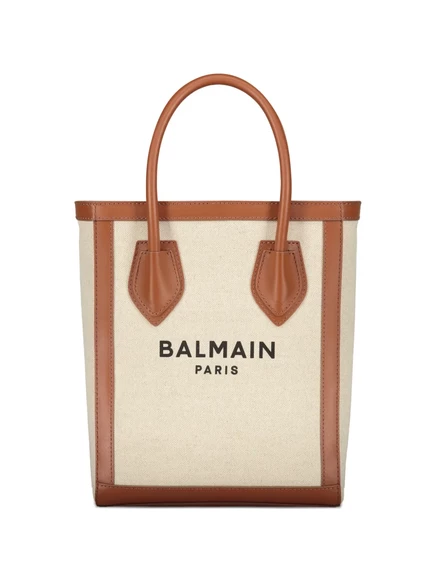 Женская сумка-тоут Balmain, бежевая