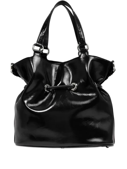 Кожаная сумка через плечо Lancel medium Premier Flirt на шнурке