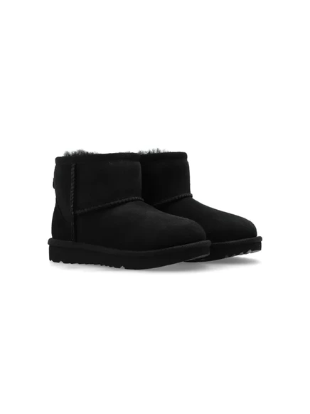 Детские ботинки UGG Kids Classic Mini II, замша, черные