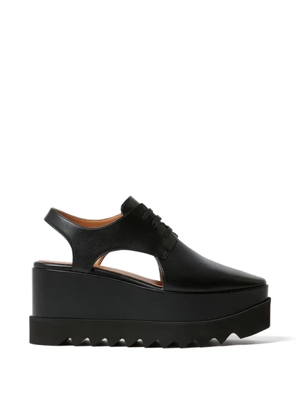 Женские туфли Stella McCartney Elyse на танкетке, черные