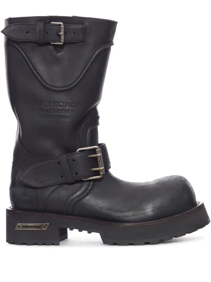 Ядовитые сапоги Balenciaga black