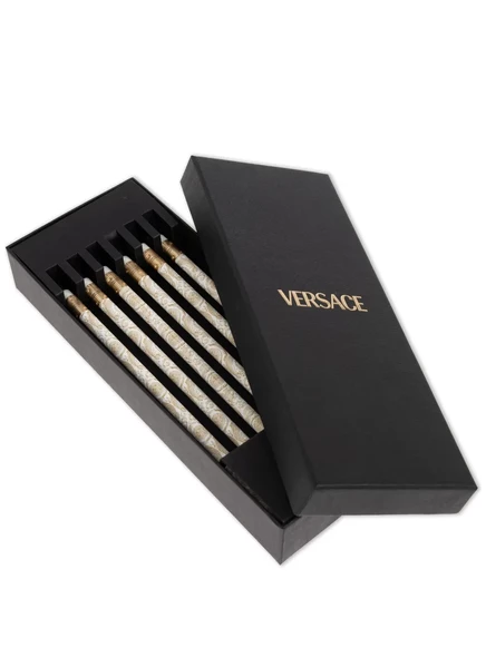Карандаши Versace Medusa, набор 6 шт, бежевые