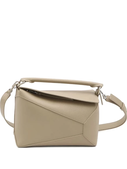 Сумка-тотализатор LOEWE small Puzzle Edge neutrals