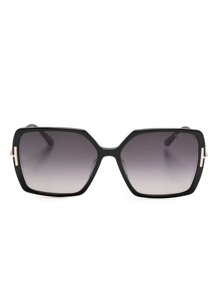 Солнцезащитные очки Tom Ford Eyewear квадратные, черные
