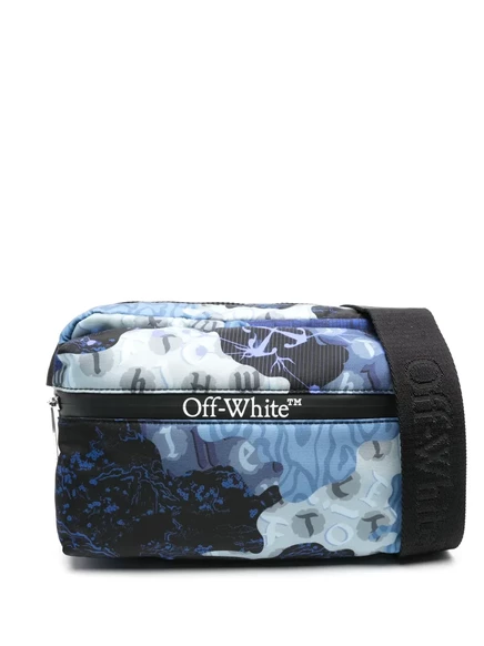 Мужская сумка через плечо Off-White Outdoor, синяя