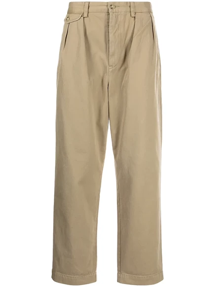 Мужские брюки Polo Ralph Lauren Withman с защипами, бежевые