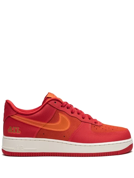 Унисекс кеды Nike Air Force 1 Low ATL кожаные, красные