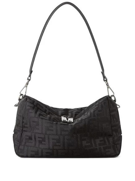 Мужская сумка через плечо Fendi Lui средняя, черная