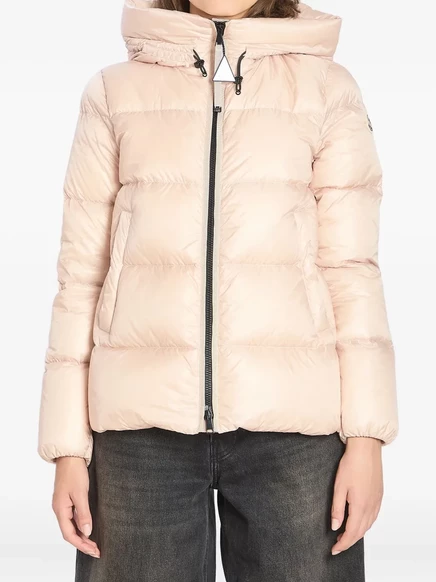 Женская куртка-пуховик Moncler Serittes, розовая