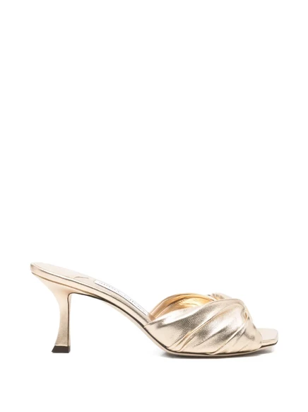 Женские мюли Jimmy Choo Skye, золотистые