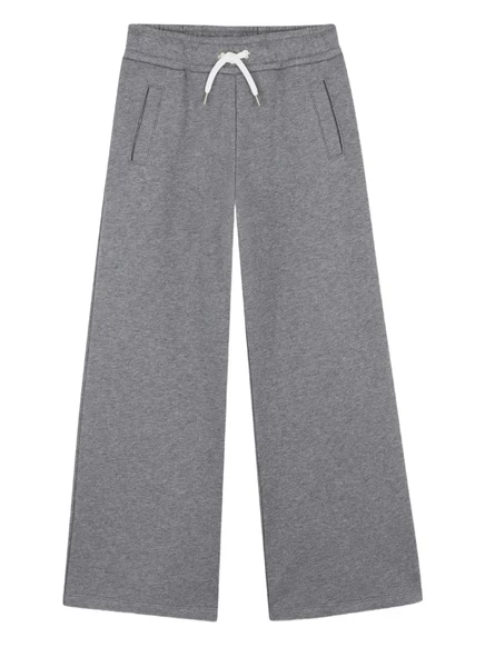 Спортивные брюки из органического хлопка Chloé Kids grey