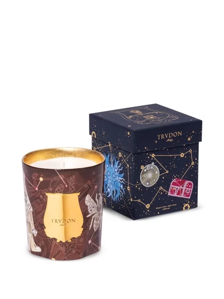 Ароматическая свеча Trudon Libra Holiday 25, 270 г, коричневая