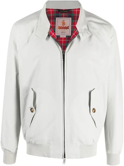 Мужская куртка-бомбер Baracuta G9 Harrington, серая