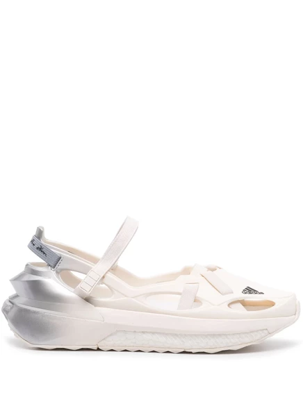 Женские балетки Adidas x Rui Zhou, бело-серебристые