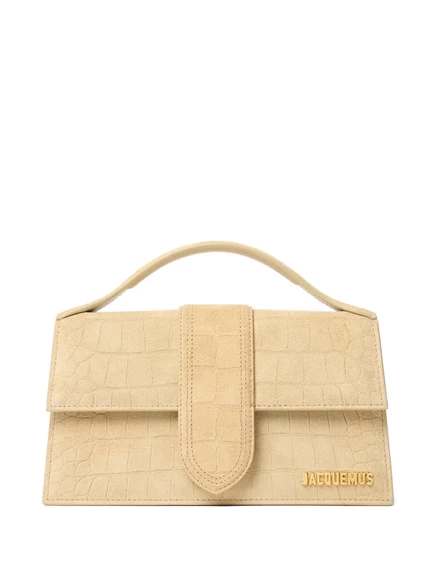 Большая сумка Le Bambino от Jacquemus neutrals