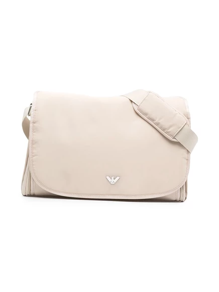 Сумка для пеленания Emporio Armani Kids, бежевая