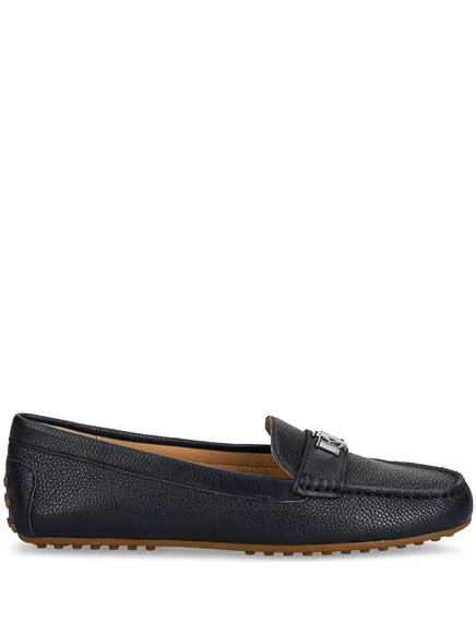 Женские мокасины Lauren Ralph Lauren Barnsbury из кожи, синие