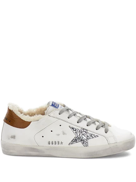 Суперзвездные кроссовки Golden Goose white