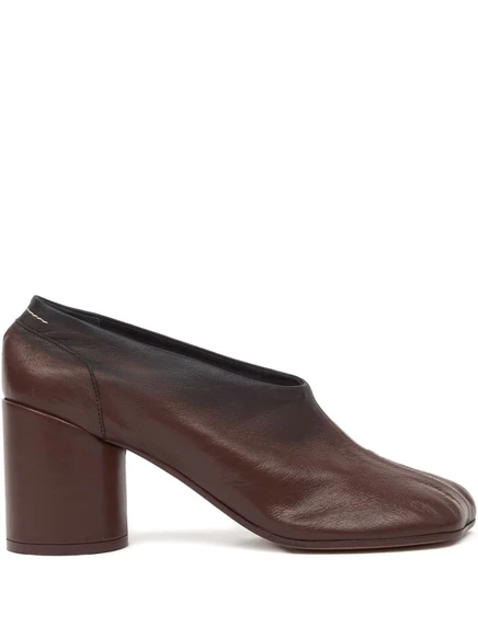 Кожаные туфли-лодочки MM6 Maison Margiela hb099