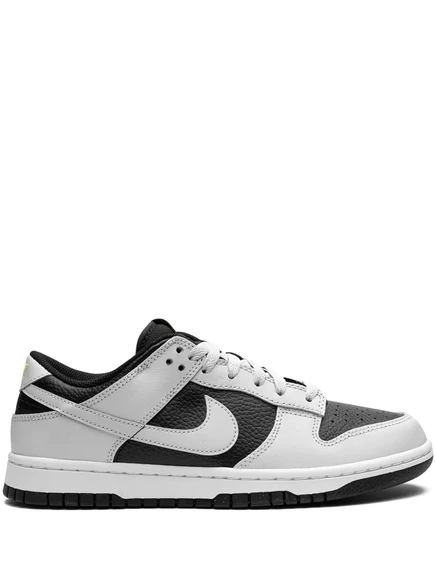 Унисекс кеды Nike Dunk Low, черные/белые/желтые