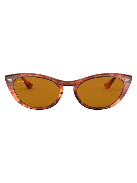 Унисекс солнцезащитные очки Ray-Ban кошачьи, коричневые