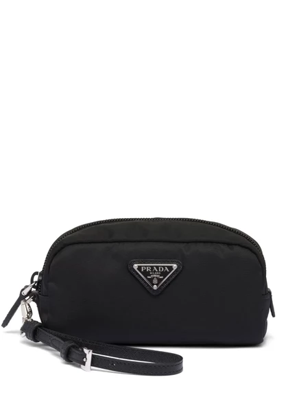 Сумка Prada из переработанного нейлона на молнии black